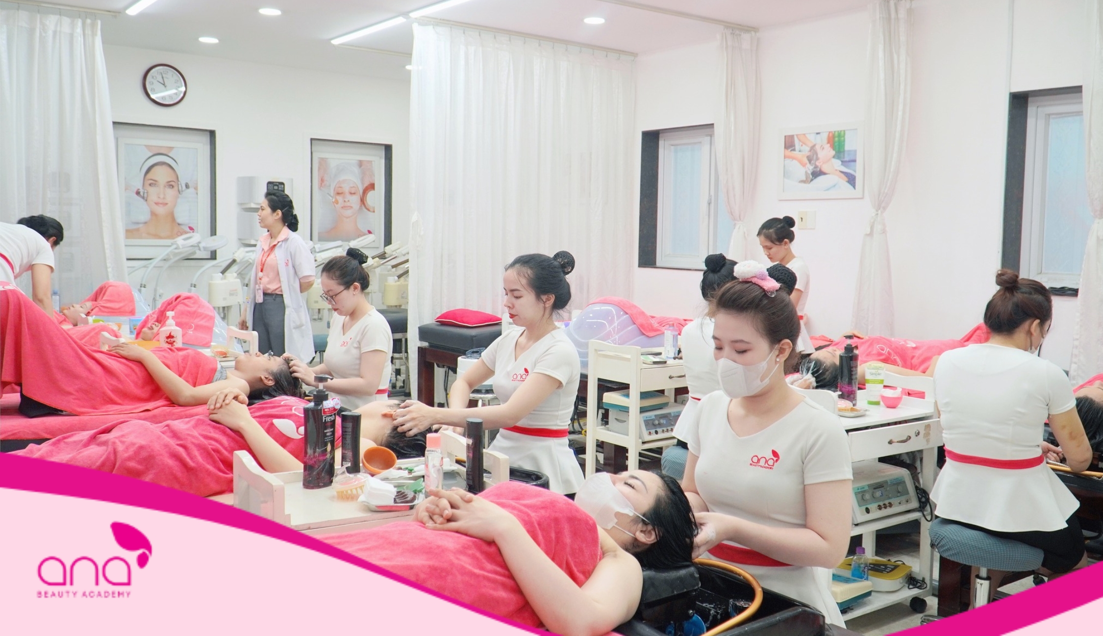 Học gội đầu dưỡng sinh tại ANA Beauty Academy 