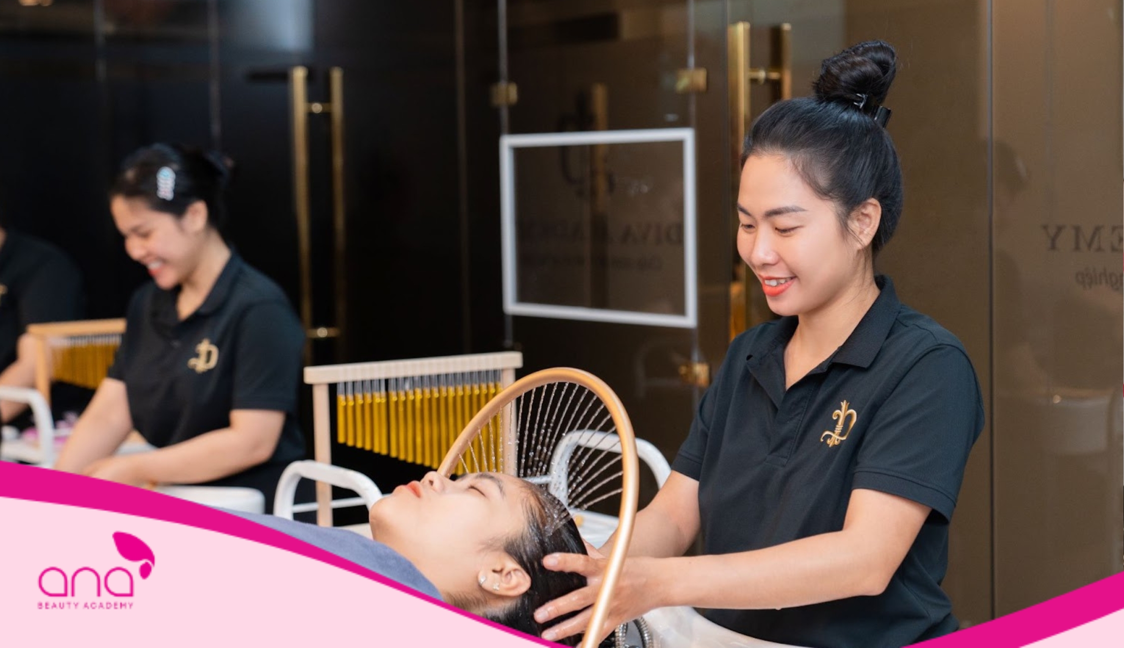 Học gội đầu dưỡng sinh tại Học Viện Thẩm Mỹ Diva