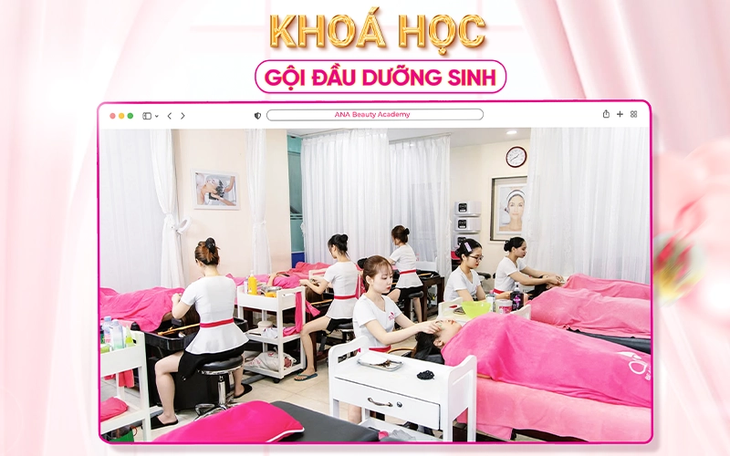 khóa học gội đầu dưỡng sinh