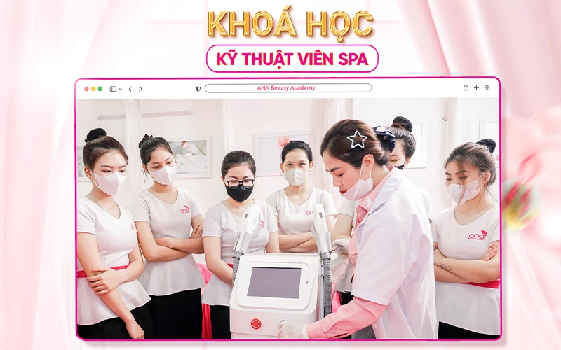 khóa học spa tại ana
