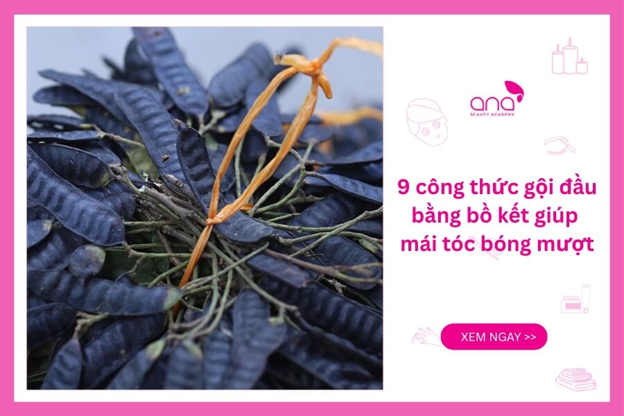9 công thức gội đầu bằng bồ kết giúp mái tóc bóng mượt