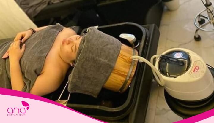 Máy xông hơi đầu loại bỏ bụi bẩn, bã nhờn và hấp thụ dưỡng chất tốt hơn