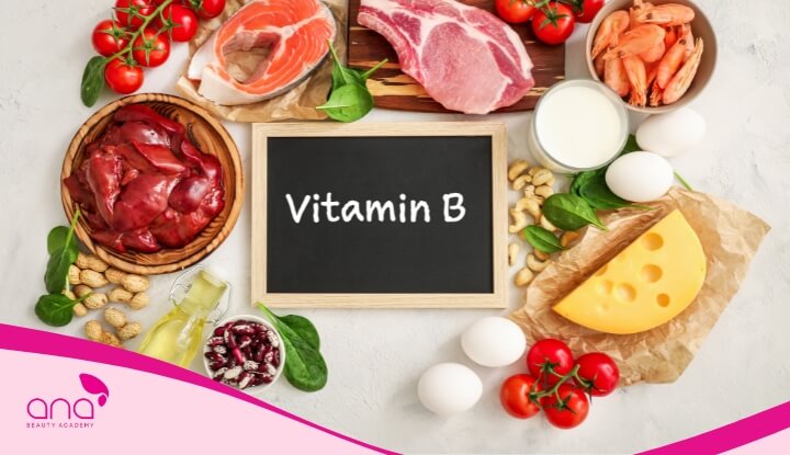Các vitamin nhóm B đóng vai trò quan trọng trong quá trình phát triển và duy trì sức khỏe của tóc