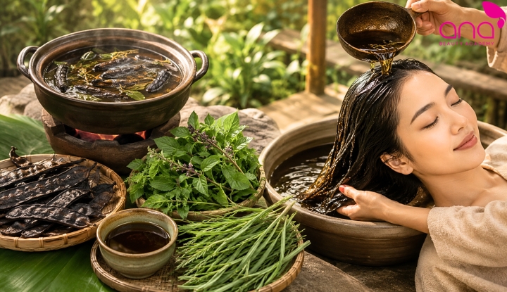 Bồ kết và cỏ mần trầu, hương nhu