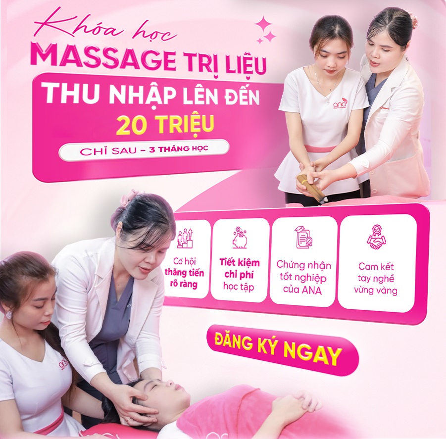 đăng ký khóa học massage trị liệu