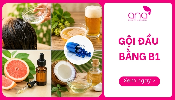 gội đầu bằng b1