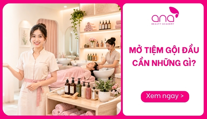Mở tiệm gội đầu cần những gì