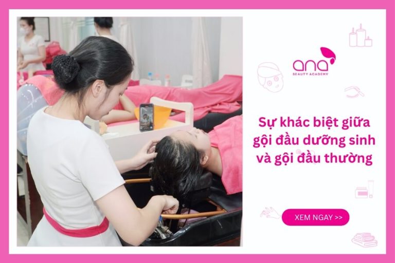 Sự khác biệt giữa gội đầu dưỡng sinh và gội đầu thường