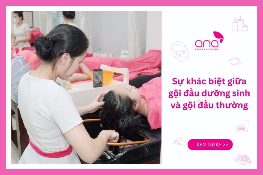 Sự khác biệt giữa gội đầu dưỡng sinh và gội đầu thường