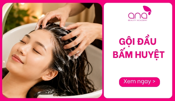 gội đầu bấm huyệt