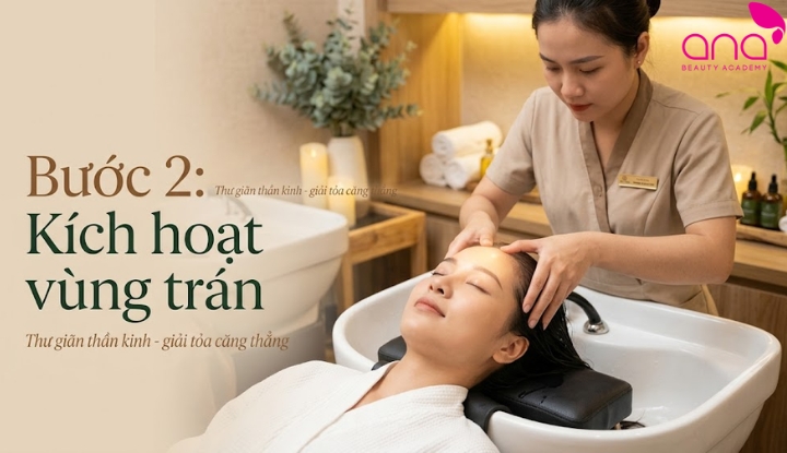 Bước 2 - Kích hoạt vùng trán