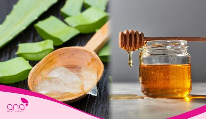 Ủ tóc bằng mật ong và nha đam mang lại mái tóc mềm mại, chắc khỏe