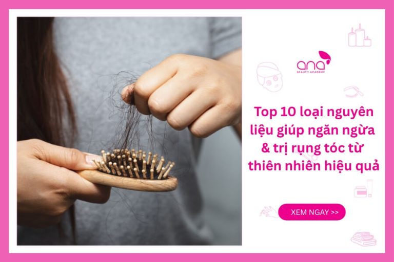 Các nguyên liệu trị rụng tóc từ thiên nhiên hiệu quả