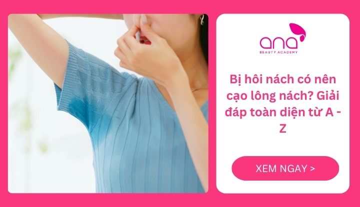 Bị hôi nách có nên cạo lông nách
