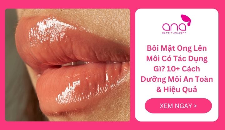 Bôi mật ong lên môi có tác dụng gì