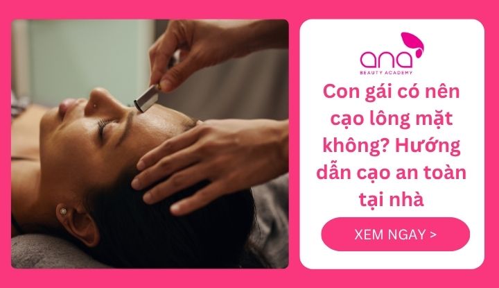 Con gái có nên cạo lông mặt không