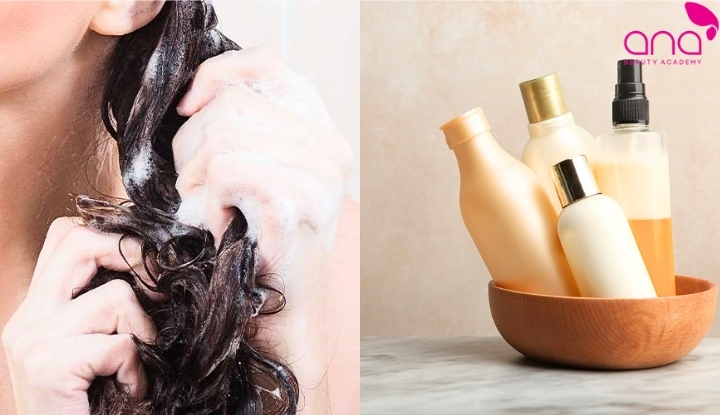 Sản phẩm gội hoặc chăm sóc tóc không phù hợp