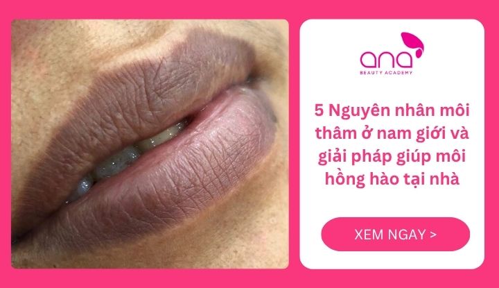 Nguyên nhân môi thâm ở nam giới