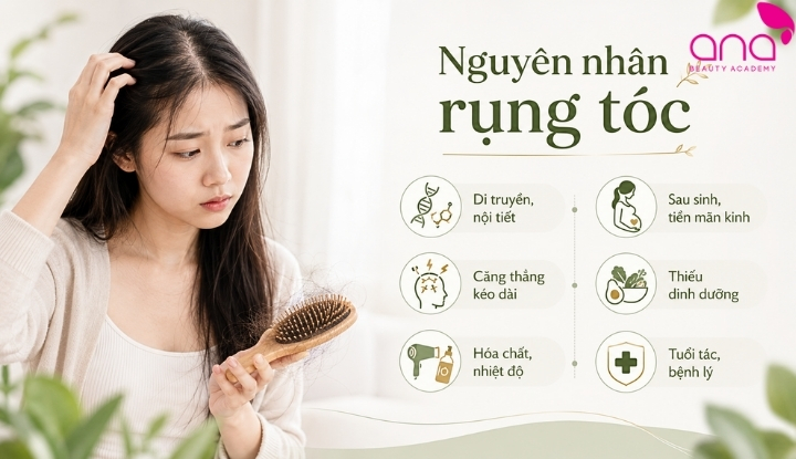 Một số nguyên nhân gây rụng tóc có thể bạn chưa biết