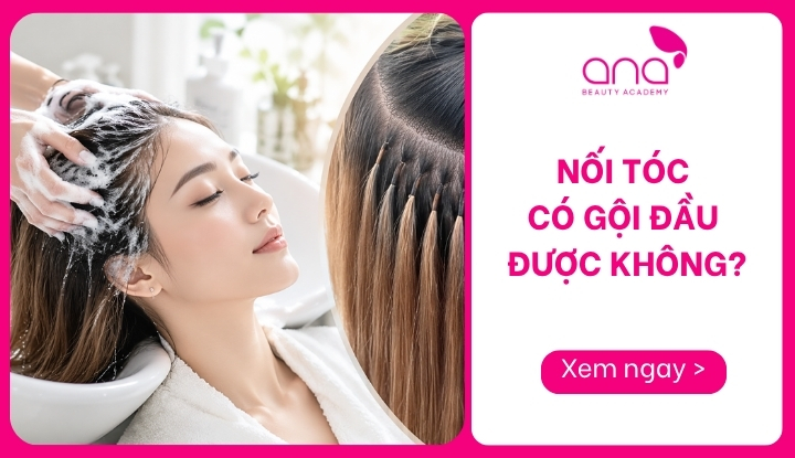 nối tóc có gội đầu được không