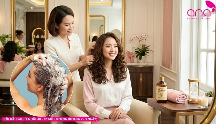 Giải đáp tóc uốn bao lâu thì gội được?