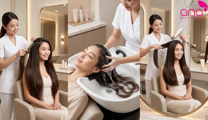 Nối tóc có gội đầu được không?