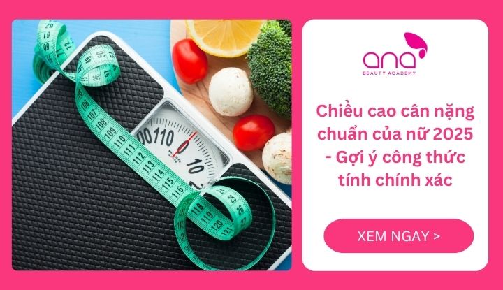 Chiều cao cân nặng chuẩn của nữ