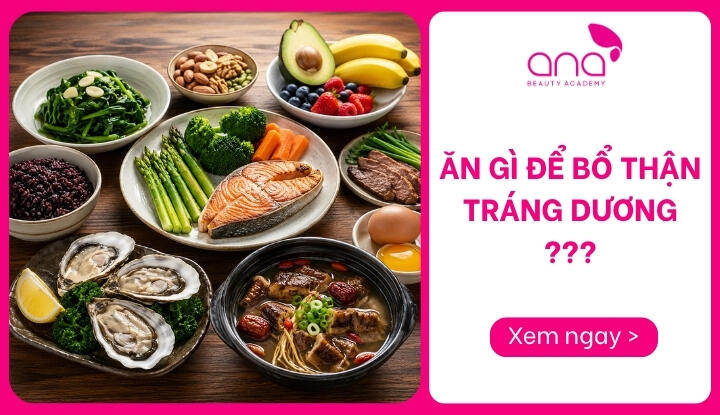 ăn gì để bổ thận tráng dương