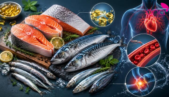 Cá béo giàu omega-3