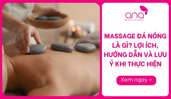 massage đá nóng