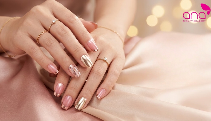 Họa tiết ánh kim metallic