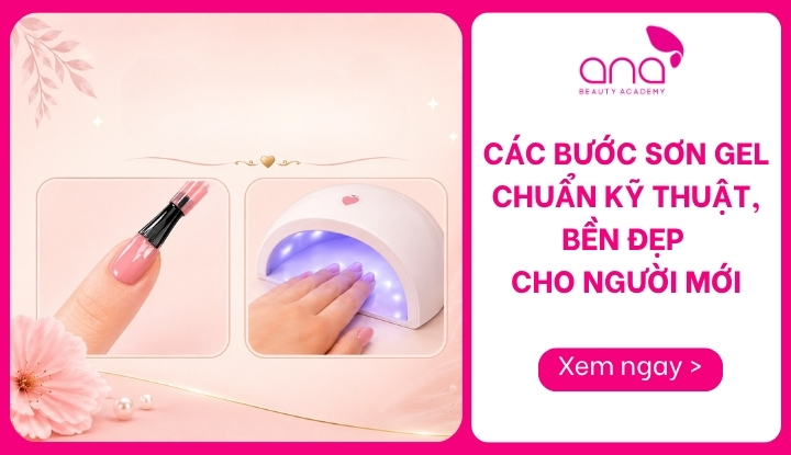 các bước sơn gel
