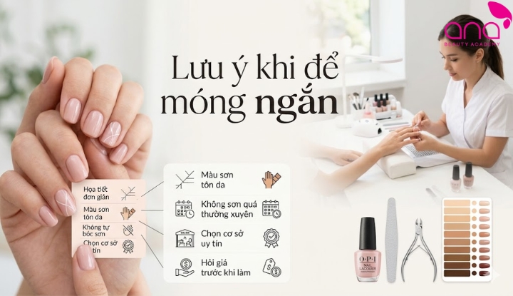 Các nguyên tắc chọn mẫu nail phù hợp
