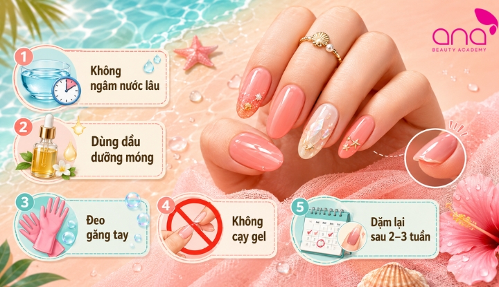 Giữ nail bền đẹp
