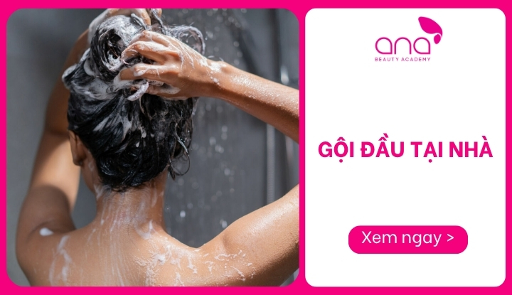 gội đầu tại nhà
