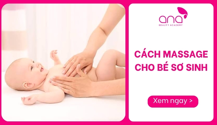 cách massage cho bé sơ sinh