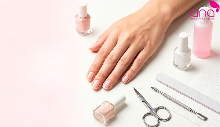 Chuẩn bị đầy đủ dụng cụ và làm sạch móng