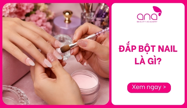 Đắp bột nail