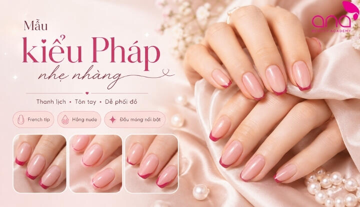 Mẫu kiểu Pháp nhẹ nhàng