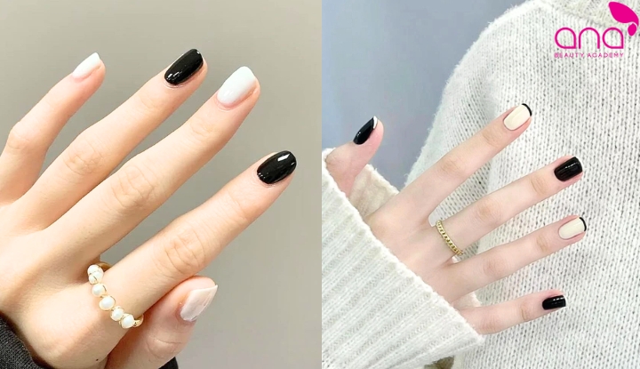 Đen trắng tương phản mạnh, cá tính