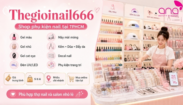 Thegioinail666 - Shop phụ kiện nail tại TPHCM