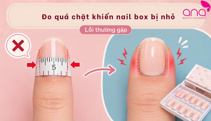 Đo móng quá chặt