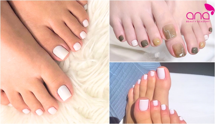 Chọn form nail hợp với dáng chân
