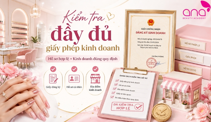 Kiểm tra đầy đủ giấy phép kinh doanh