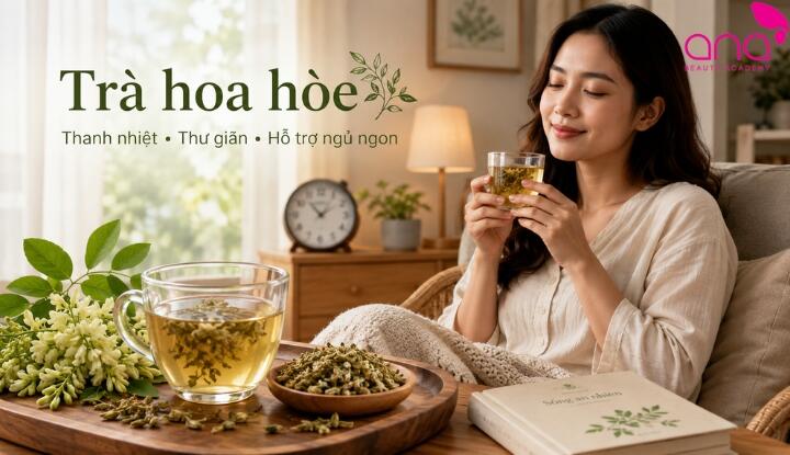 Hoa hòe giúp ngủ ngon