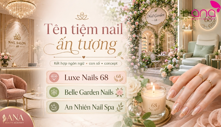 Kết hợp nhiều yếu tố để tạo tên tiệm ấn tượng