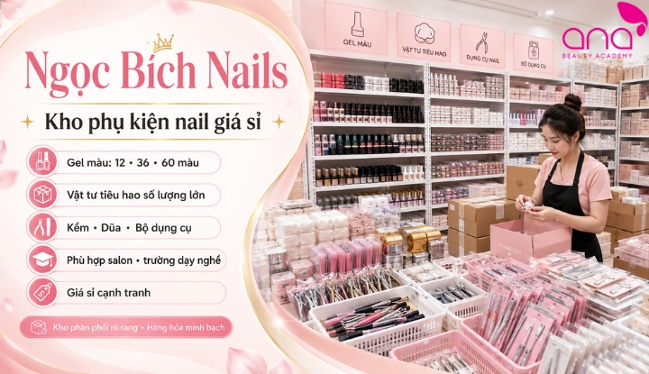 Ngọc Bích Nails - Kho phụ kiện nail giá sỉ