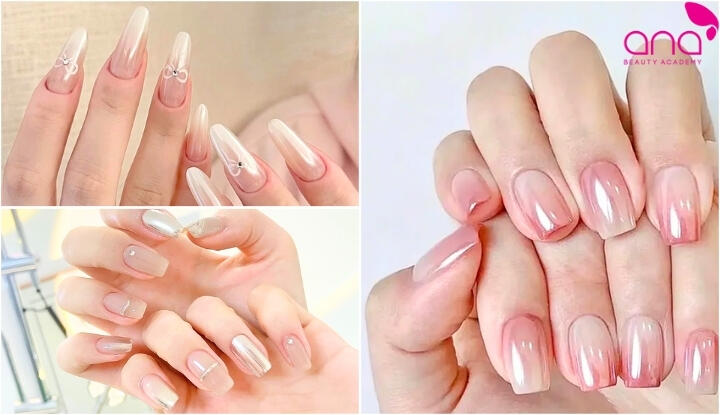 Mẫu tráng gương hồng nổi bật
