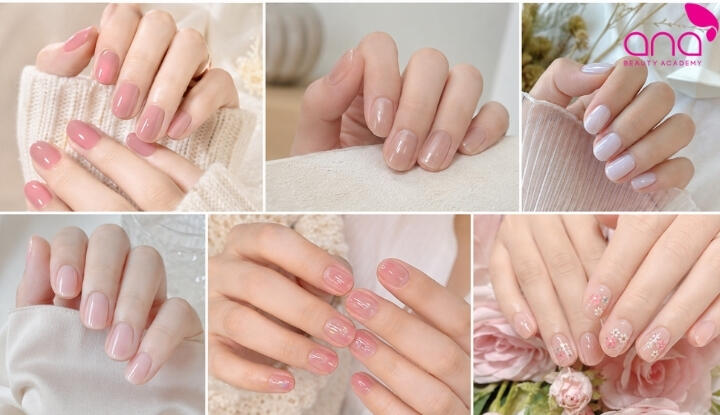 Mẫu nail form tròn