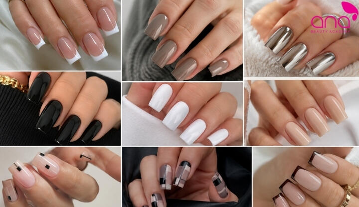  Mẫu nail form vuông